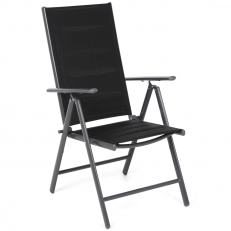 Zahradní nábytek Ibiza Alu Grey / Black 8+1