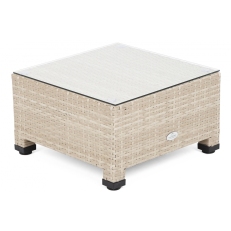 Sofa Milano 2 v 1 z technoratanu  Beige / Beige