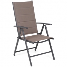 Zahradní nábytek Ibiza Alu Grey / Taupe 6+1