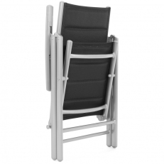 Zahradní nábytek Ibiza Alu Grey / Taupe 6+1