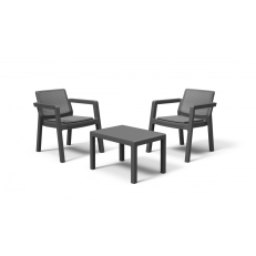 Balkónový set KETER EMILY - grafit