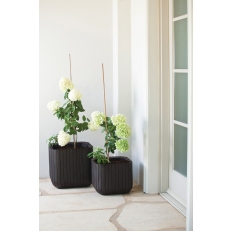 KETER Květináč Wood Planter M - hnědý