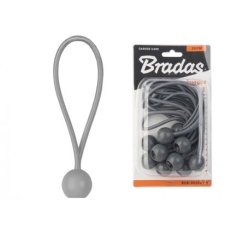 Upínací guma s kuličkou BRADAS Bungee Cord Ball 15 cm - 25 ks