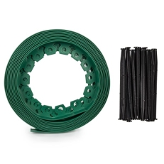 Ohraničení trávníku BRADAS Easy Border 10 m, výška 38 mm - zelené