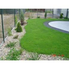 Skrytá zahradní obruba PALISGARDEN Bradas- 3 m černá