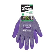 Ochranné rukavice Bradas FLASH GRIP LAVENDER, latex, vel. 7