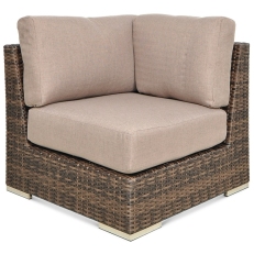 Rohový zahradní set AVOCADO Brown