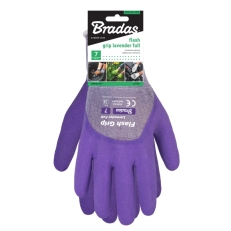 Ochranné rukavice Bradas FLASH GRIP LAVENDER FULL latex, vel. 8