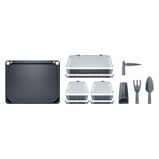 Set sadbovačů a nářadí 14v1 RESPANA TABLE TOP SEED STARTER SET - antracit