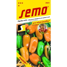 Paprika zel. sladká - Hamík® rychl,pole 30s - série JAZÝČKY
