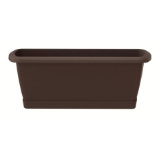 Truhlík s miskou RESPANA SET 49 cm - hnědý