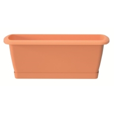 Truhlík s miskou RESPANA SET 49 cm - terakota