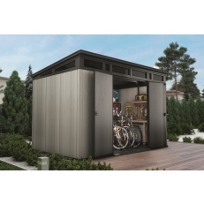 Zahradní domek Keter Artisan 11x7 - 340 x 218 x 226 cm - šedý / antracit