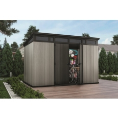 Zahradní domek Keter Artisan 11x7 - 340 x 218 x 226 cm - šedý / antracit