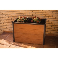 Vyvýšený záhon KETER Maple Green House - šedý