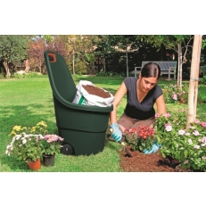 Zahradní vozík Keter EASY GO BREEZE 55L - Green / Orange