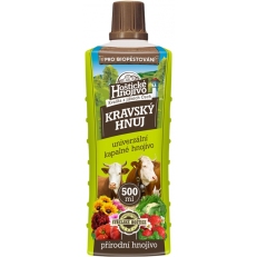 Hoštické tekuté hnojivo - kravský hnůj 500 ml