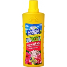 Hoštické tekuté hnojivo na muškáty s guánem 500 ml
