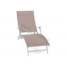Zahradní lehátko Summer Taupe - Home&Garden - 2.jakost