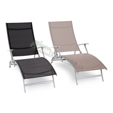 Zahradní lehátko Summer Taupe - Home&Garden - 2.jakost