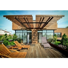 Zahradní lehátko Summer Taupe - Home&Garden - 2.jakost