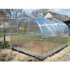GARDENTEC Classic - 4 x 3 m zahradní skleník z polykarbonátu