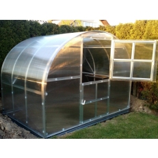 GARDENTEC Classic - 4 x 3 m zahradní skleník z polykarbonátu