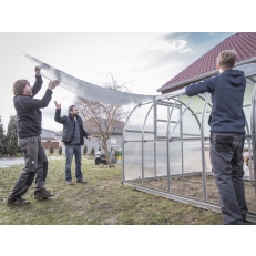 GARDENTEC Classic - 4 x 3 m zahradní skleník z polykarbonátu