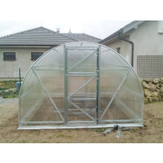 GARDENTEC Econom - 4 x 3 m zahradní skleník z polykarbonátu