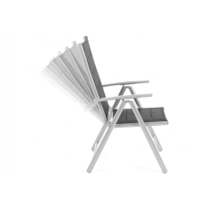 Zahradní nábytek Ibiza Alu Grey / Taupe 8+1