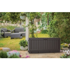 Zahradní úložný box KETER Kentwood 350 L - 128 x 54 x 59 cm - hnědý