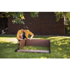 Vyvýšený záhon KETER Maple Trough - hnědý
