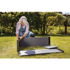 Vyvýšený záhon KETER Maple Trough - šedý