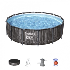 Bazén Steel Pro Max Wood 4,27 x 1,07 m - 5614Z