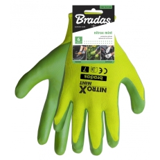 Ochranné rukavice Bradas NITROX MINT, vel. 7