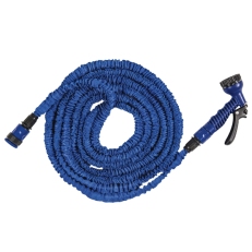 Komplet flexibilní zahradní hadice TRICK HOSE 5-15 m - modrá