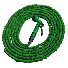 Komplet flexibilní zahradní hadice TRICK HOSE 5-15 m - zelená