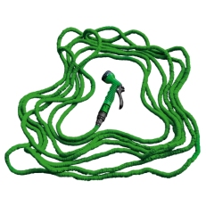 Komplet flexibilní zahradní hadice TRICK HOSE 5-15 m - zelená