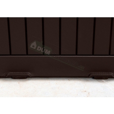 Zahradní úložný box Keter Comfy 270 L - 117,5 x 45 x 57,5 cm - hnědý