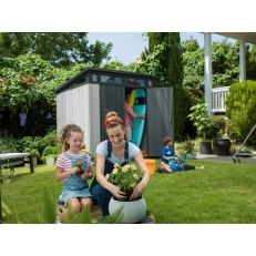 Zahradní domek Keter Artisan 7x7 - 226 x 218 x 214 cm - šedý / antracit
