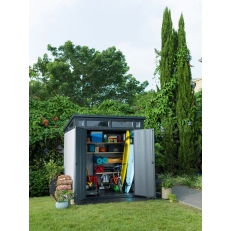 Zahradní domek Keter Artisan 7x7 - 226 x 218 x 214 cm - šedý / antracit