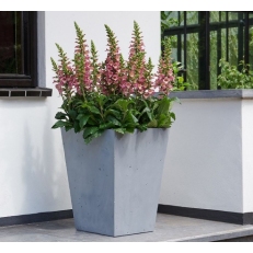KETER Květináč Beton Conic Square Planter 40 L - šedý