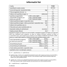 Automatická pračka Snaige SNF-842 A++