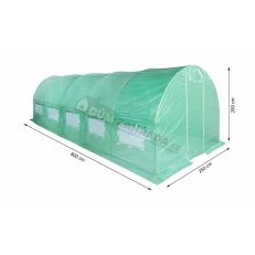 Zahradní fóliovník 2,5x8m HomeGarden - zelený