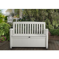 Zahradní lavice Keter Patio White 227 L