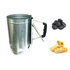 Activa Starter Set - rozpalovací komín + grilovací brikety
