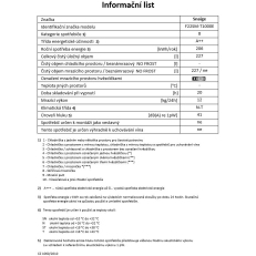 Mraznička SNAIGE F22SM-T1000E