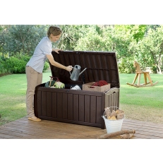 Keter Glenwood - zahradní box 390 L - 128 x 65 x 61 cm - hnědý