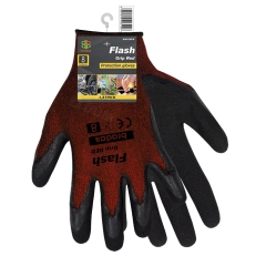 Ochranné rukavice Bradas Flash Grip Red latex - vel. 8