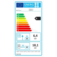 Krbová kamna Blist B MAX E - 26 kW s výměníkem